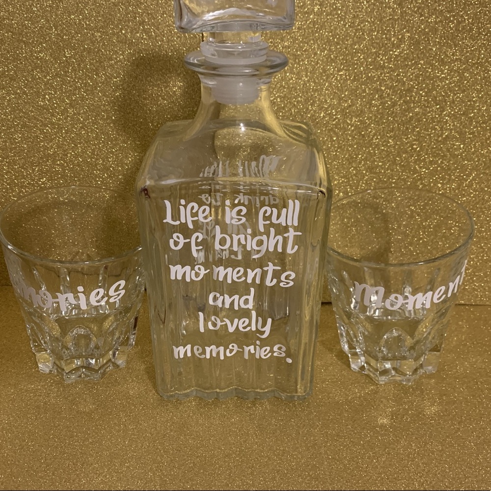 Custom Decanter Set - Picture 3 of 3